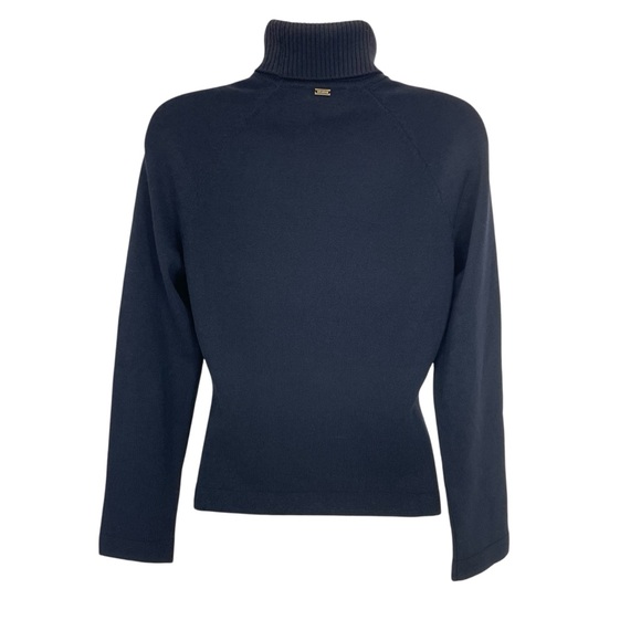 St. John Knit Turtleneck Sweater XS Black - Picture 3 of 16